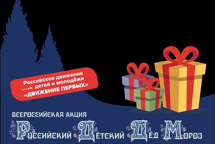 Всероссийская акция «Движения Первых» "Российский Детский Дед Мороз"..